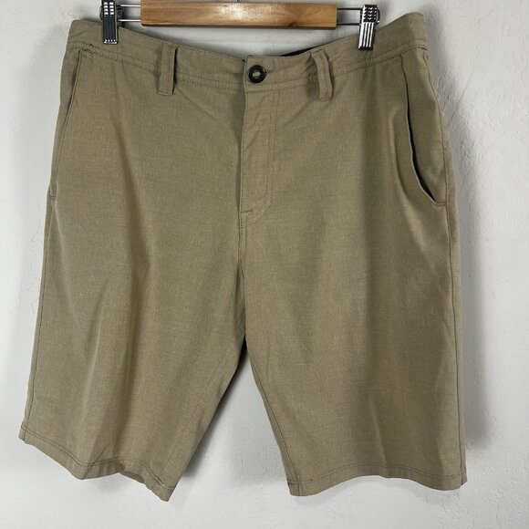 Volcom Surf & Turf Mens Size 34 Stretch Board Shorts Bundle of Two Gray Brown - Picture 4 of 13